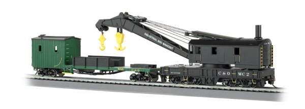 (image for) 250-Ton Steam Crane & Boom Tender - Chesapeake & Ohio®