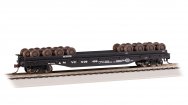 (image for) 52' Wheel Flatcar with Wheel Load - New York Central #X-29499