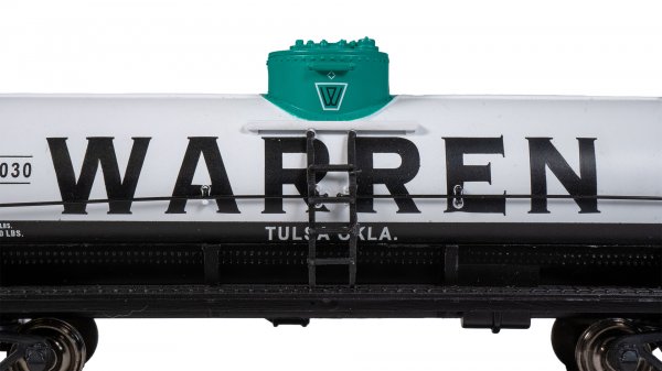 (image for) 40' Single-Dome Tank Car - Warren Petroleum #5030