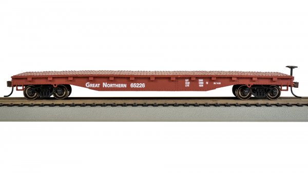 (image for) Great Northern - 52' Flat Car (HO Scale)