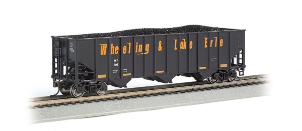 (image for) Bethlehem Steel 100 Ton 3-Bay Hopper - Wheeling & Lake Erie #606