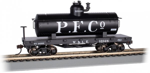 (image for) Wheeling & Lake Erie #12028 - Old-Time Tank Car (HO Scale)