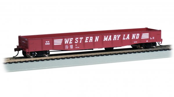 (image for) 50'6" Drop End Gondola - Western Maryland® #5452