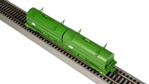 (image for) 55' Steel Coil Car - Burlington Northern #576234 (with load)