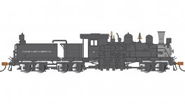 (image for) 80-Ton Three-Truck Shay - Clear Lake Lumber Co. #2