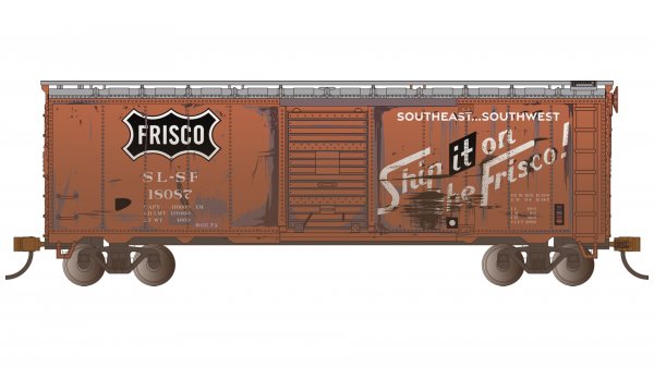 (image for) 40' BOXCAR - FRISCO #18087
