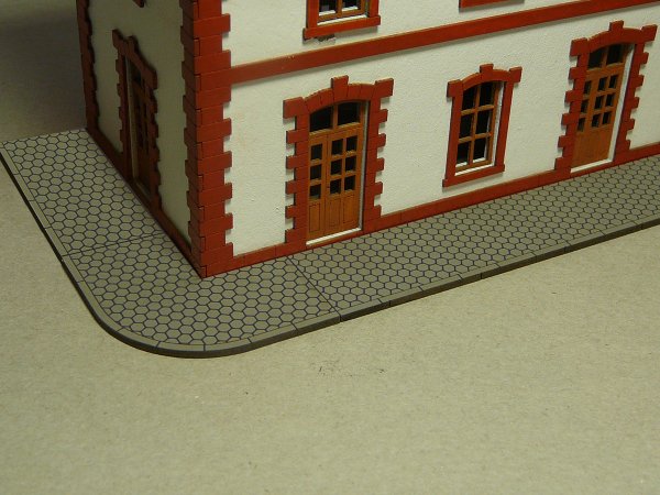 (image for) Hexagon Sidewalk (HO Scale)