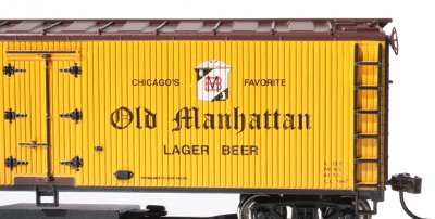 Manhattan Brewing Co. - Track-Cleaning 40' Wood-Side Reefer