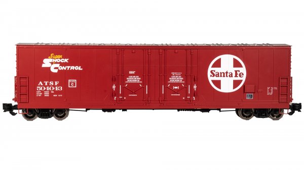 (image for) 53' EVANS BOXCAR - Santa Fe #504043