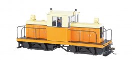 Painted unletterd - orange & cream - Whitcomb 50-Ton DCC