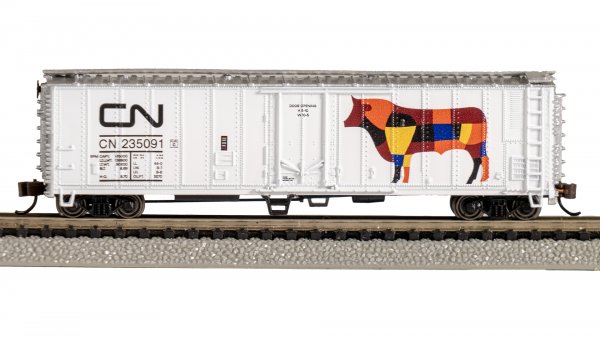 (image for) ACF 50' Steel Reefer - Canadian National #235091