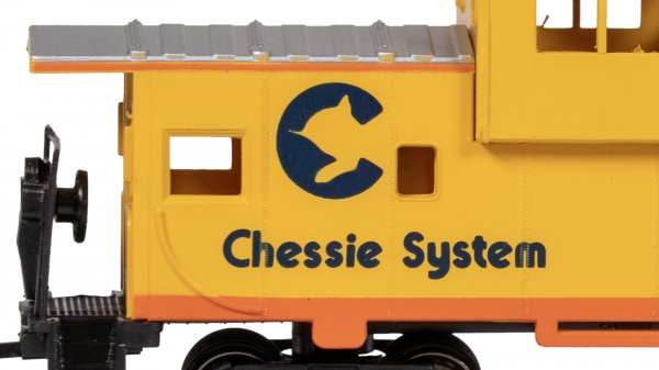 (image for) Chessie® - Yellow - 36' Wide-Vision Caboose (HO Scale)