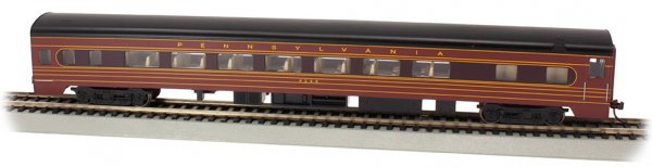 (image for) PRR #4244 - Fleet of Modernism Smooth-Side Coach w/Lighted Intr