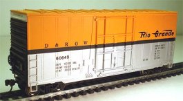 (image for) Hi-Cube Box Car - Undecorated/Black ( HO Scale )