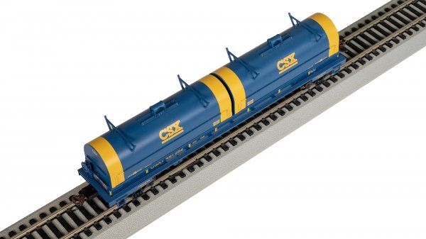 (image for) 55' Steel Coil Car - CSX® #497582 (with load)