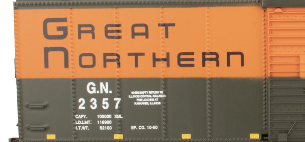 (image for) 40' Box Car - Great Northern #2357