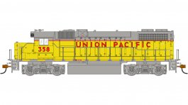 (image for) GP38-2 - Union Pacific® #358 (without Dynamic Brakes)