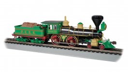 (image for) 4-4-0 American - Old Colony "Highland Light" (with wood load)