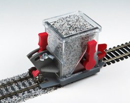 Ballast Spreader with Shutoff and Height Adjustment (HO Scale)