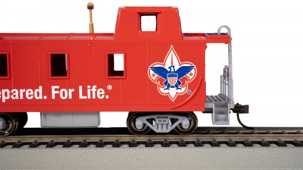 (image for) Streamlined Caboose with Offset Cupola - Boy Scouts of America®