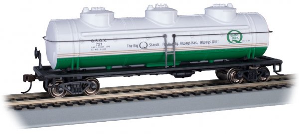 (image for) Tank Car - 40' Three-Dome - Quaker State #721