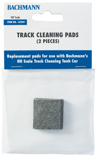 (image for) HO Scale Track-Cleaning Replacement Pads (2/Package)