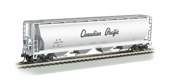 (image for) Canadian 4 Bay Cylindrical Grain Hopper - Canadian Pacific