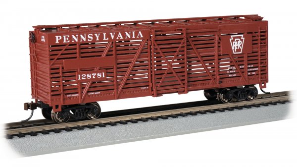 (image for) 40' Stock Car - Pennsylvania Railroad #128781