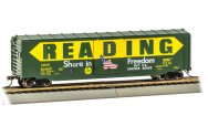 (image for) 50' Sliding Door Boxcar (US Saving Bonds) - Reading #19807 (without roofwalk)