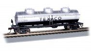 (image for) 40' Three-Dome Tank Car - Texaco #7518