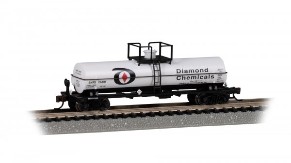 (image for) Chemical Tank Car - Diamond Chemicals #19418 with Small Dome