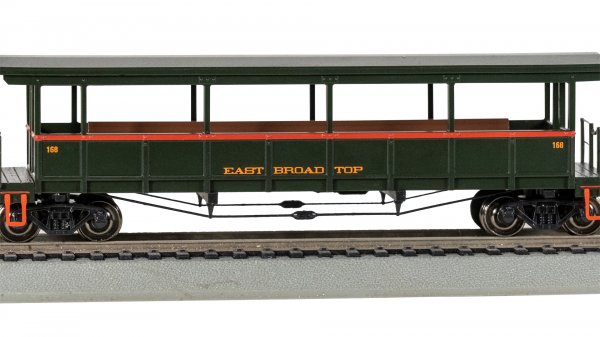 (image for) Open-Sided Excursion Car - East Broad Top #168