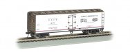 Pure Carbonic Company-40' Wood-side Refrigerated Box Car (HO)