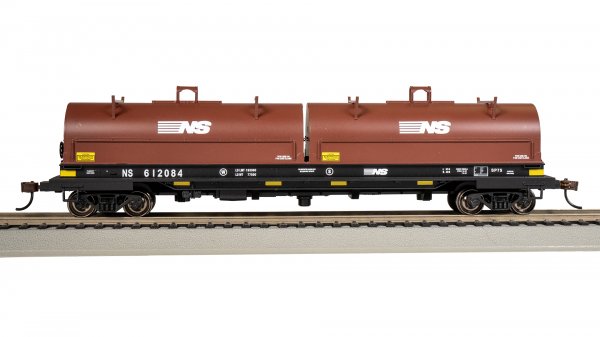 (image for) 55' Steel Coil Car - Norfolk Southern #612084 (with load)