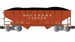 (image for) Two Bay Offset Hopper - Southern #112846