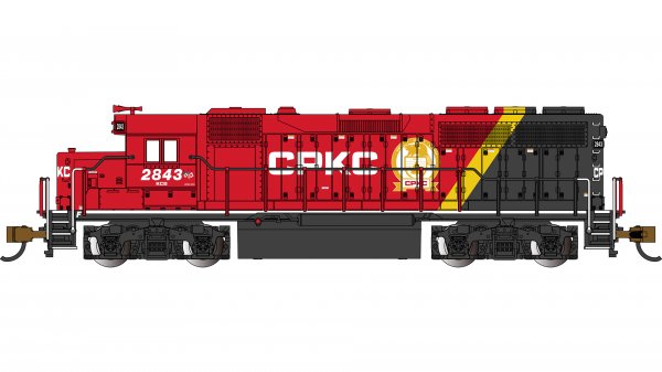 (image for) EMD GP40 - CPKC #2843