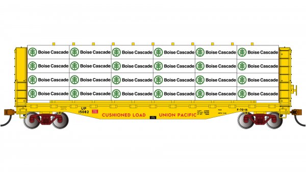 (image for) 52' Center-Beam Flatcar with Lumber Load - Union Pacific® #15082