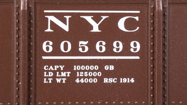 (image for) 40' Gondola - New York Central #605699