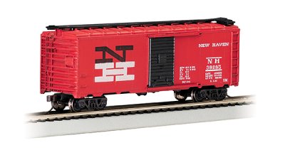 New Haven #39285 (Red) - 40' Box Car (HO Scale)