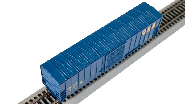 (image for) 50' Outside Braced Box Car with Flashing End of Train Device - CSX®