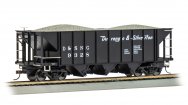 (image for) 3-Bay Hopper with Removable Load - Durango & Silverton #9328 with Ballast Load
