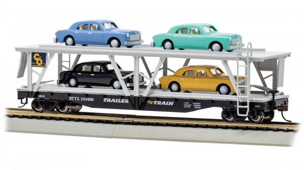 52' Auto Carrier with Sedan Load - Chesapeake & Ohio® #100499