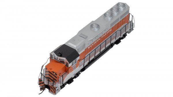 (image for) EMD GP40 - Western Pacific™ #3510 (Silver and Orange)