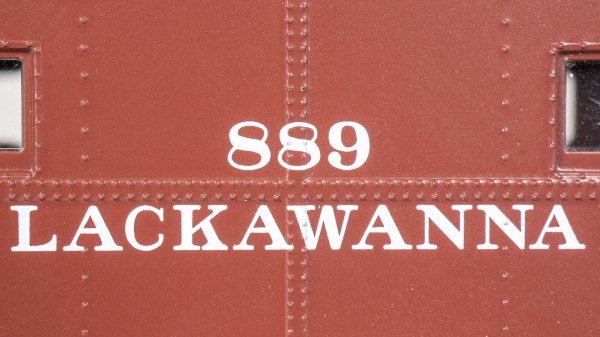 (image for) Northeast Steel Caboose - Lackawanna #889