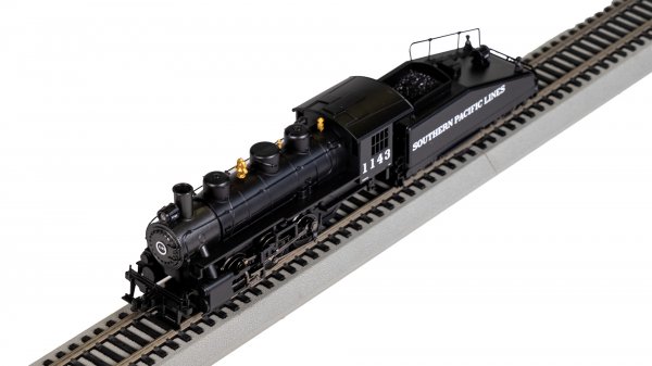 (image for) USRA 0-6-0 w/Smoke & Slope Tender - Southern Pacific™ #1143 (DCC)