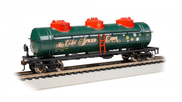 (image for) 40' Three-Dome Tank Car - Mrs. Claus' Spiced Cider