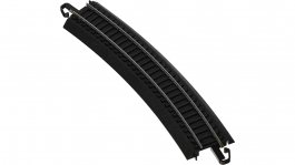 (image for) 22" Radius Curved - Bulk (HO Scale Steel Alloy)