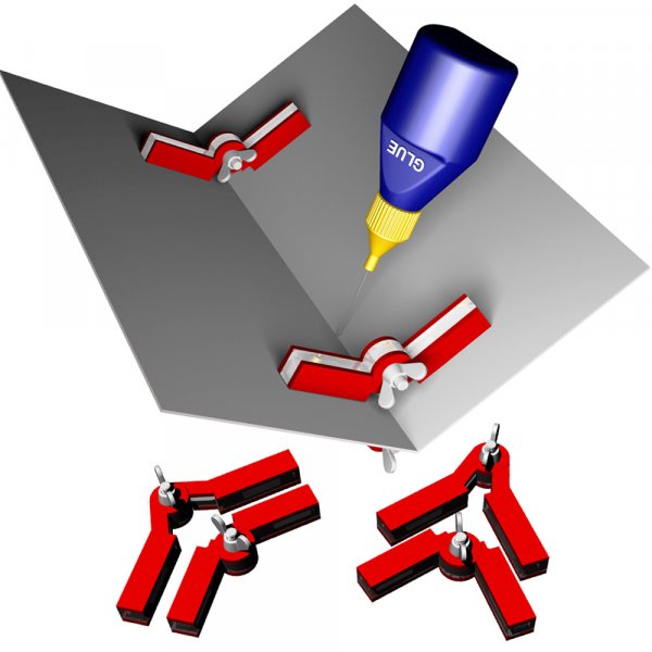 (image for) Magnetic Adjustable Angle Hold & Glue Set