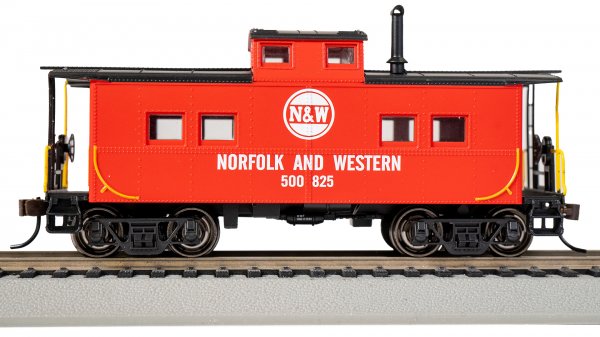 (image for) Northeast Steel Caboose - Norfolk & Western - Red #500 825