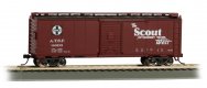 (image for) 40' Santa Fe Map Box Car - Scout